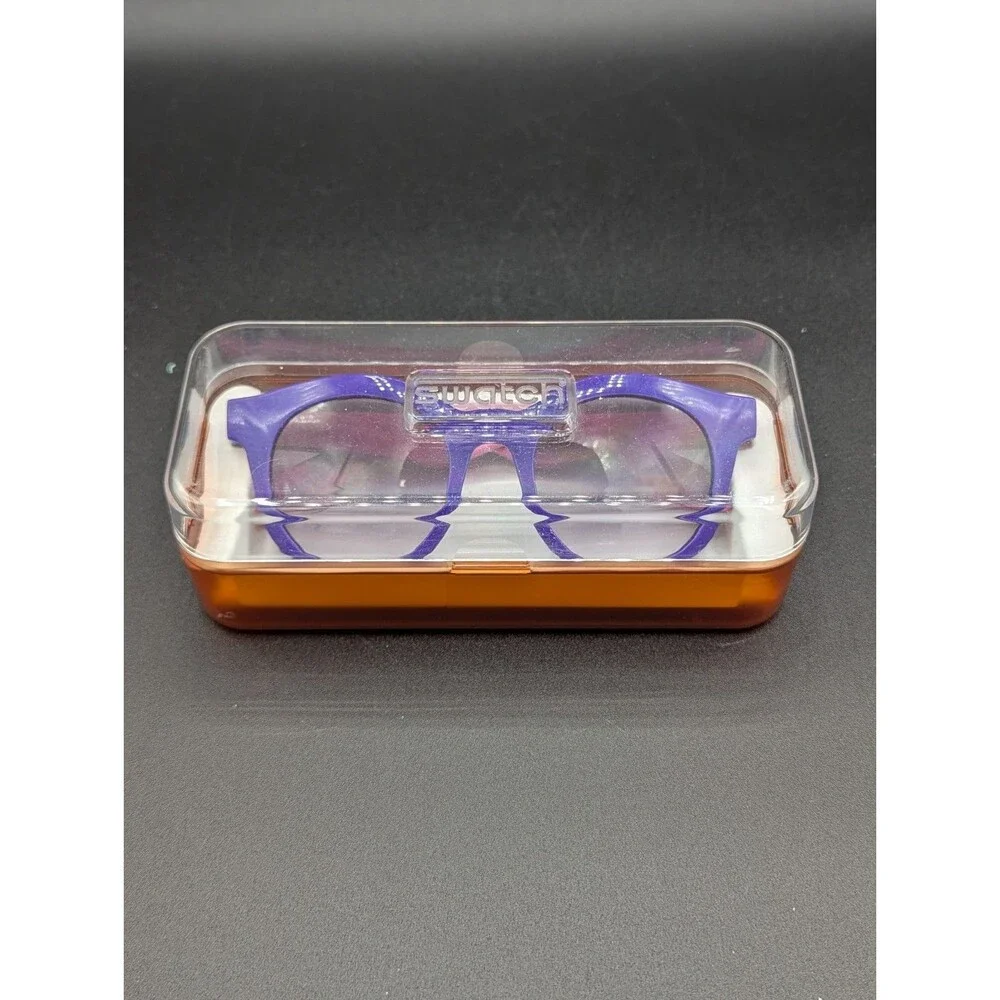 Swatch The Eyes Sunglasses The Eyes of Mati Purple and Pink New with Case